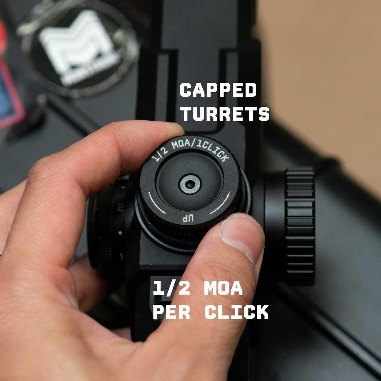 Monstrum Archangel X2 1-10x First Focal Plane FFP LPVO Scope | Extra Low Disperson Glass, Piggyback Mount, Integrated Base | CM5 Morpheus MOA