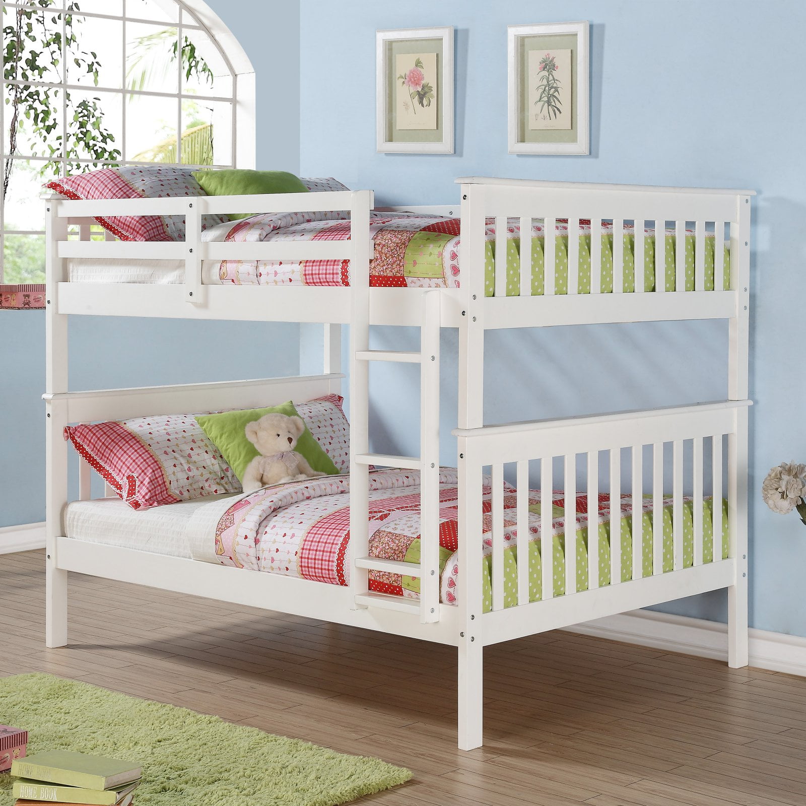 Donco Kids Full Over Mission Bunk Bed Com