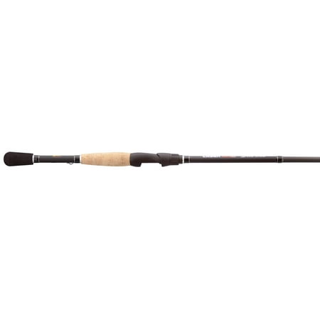 Lew s Laser SG1 Spinning Fishing Rod 7-Foot 1-Piece Rod Black