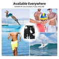 thumbnail image 6 of Uemuo Fashionable Goose Pattern Mens Swim Trunks Quick Dry Board Shorts with Mesh Lining, Stretch Beach Shorts Quick Dry No-Chafing Board Shorts-Small, 6 of 9