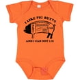 thumbnail image 3 of Inktastic I Like Pig Butts Boys or Girls Baby Bodysuit, 3 of 5