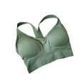 thumbnail image 4 of Thinsony Supportive Sports Bra Yoga Crop Top Vest for Workouts Green M 5Set, 4 of 6