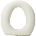 HealthSmart Raised Toilet Seat Riser for Elderly, Portable Elevated