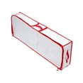 thumbnail image 3 of Bolsa de almacenamiento de papel de regalo navideño, organizador de papel de regalo, bolsa de almacenamiento navideña, caja de almacenamiento debajo Blanco, 3 of 8