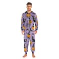 thumbnail image 3 of FORMRS Onesies Pajama for Adults Unisex Hoodie Winter Jumpsuit One Piece Sleepwear, Sizes S-2XL, Halloween Pumpkin, 3 of 7
