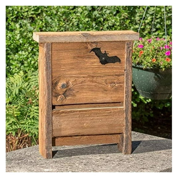 Made Upcycled Mushroom Wood Bat House