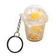 thumbnail image 4 of LLavero de taza de caramelo de palomitas de maíz de bocadillos de simulación, colgante de decoración de bolsa de pareja de estudiantes, 4 of 5