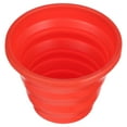 thumbnail image 5 of Ozark Trail 16 Ounce Durable BPA-free Silicone Collapsible Travel Cup, Red, 5 of 8