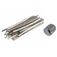 thumbnail image 2 of 24pcs 2.2MM Acoustic Electric Guitar 24 Frets Fret Wire Fret Wire Set, Silver & 6pcs Electric Guitar Volume Knob, 2 of 5