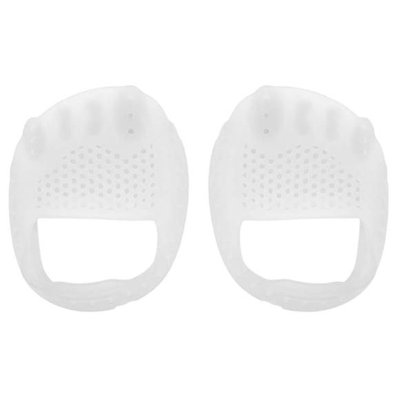3 in 1 Pro Toe Straighteners, Cushioned Silicone Forefoot Sleeves with Toe Separators, Breathable Foot Support for Hammer Toe & Curled Toes