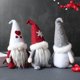 thumbnail image 5 of 3 Piezas Gnomo de Navidad Sueco, Adorable Muñecos de papá Noel Hechos a Mano Figuras de Elfos Enanos de Gonks Sin Rostro Sentados por Chimeneas Navidad Fiesta Decoración (28cm x 12cm), 5 of 5