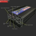 3000W Solar Inverter Double Digital Display Pure Sine Wave Smart String