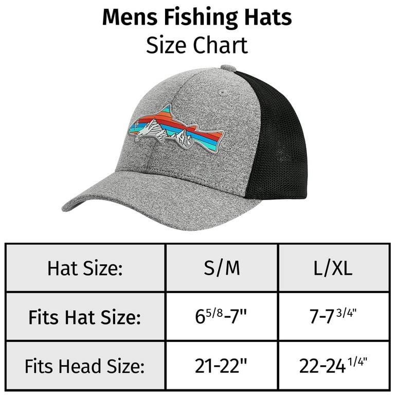 Baseball Cap Fishing Fitted Trucker Hats for Men Trucker Hats