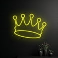 thumbnail image 2 of Handmadetneonsign Crown Neon Sign, King Crown Led Sign, Queen Crown Led Light, Royal Crown Neon Light, Wall Décor, 2 of 5