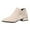White, variant on Womens Bow Dress Boots Fall Winter Fashion Casual Bowknot Suede Pointed Toe Low Heel Dressy Short Ankle Booties for Ladies Bride Wedding Business Work White Size 9.5