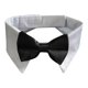 thumbnail image 1 of Ajustable perro corbata de cuello del perro con el perro negro corbata de boda formal para perros pequeños medianos grandes lazo de solapa, 1 of 7