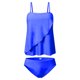 thumbnail image 4 of Neewe Womens Summer Two Piece Swimsuit Ruffle High Waisted Tankinis Flowy Bathing Suit Modest Swimwear Beachwear（S-5XL）, 4 of 8