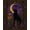 Purple, Pattern 4, variant on ODIKA 8'x10' Washable Area Rug Purple Gold Mystical Night and Celestial Enchanted Forest Theme with Starry for Living Room, Under Sectional, Family , Durable, Non-Slip