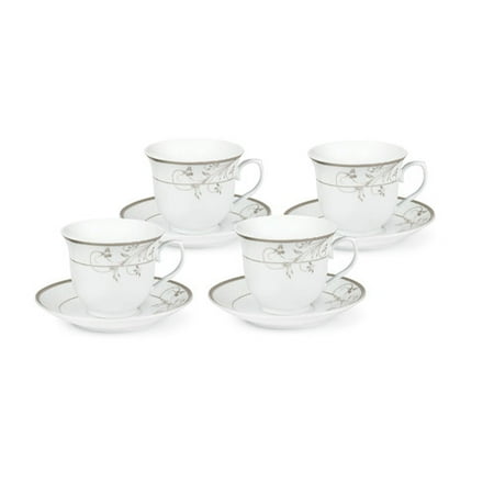 A/d Saucer - Lorren Home Trends Tea/Coffee Cup and Saucer Set (Set of 4)