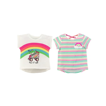 Back Revolution - Rainbow T-shirts, 2-pack (Toddler Girls)