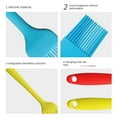 thumbnail image 4 of 4Pcs High Heat Resistant Cooking Brush,Silicone Basting Pastry Brush-Flexible & Dishwasher Safe, Easy Clean, Food Grade, BPA Free Brush for Kitchen Baking Cake Meat Sausage BBQ &Grilling, 4 of 4