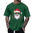 thumbnail image 1 of Tops para hombre, blusas y camisas de manga corta con cuello redondo para hombre, camiseta informal con cuello redondo y estampado para hombre, blusa de manga corta, blusa de poliéster para hombre, 1 of 4
