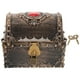 thumbnail image 5 of Cofre del tesoro pequeño, cofre pirata, cofre del tesoro vintage, cofre del tesoro pequeño con cerradura y llave, 5 of 8