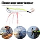 thumbnail image 3 of Señuelo de camarones Pesca de simulación de madera luminosa 12 cm 17 2 g Cebo artificial (5) Barbie Nuevos Originales, 3 of 8