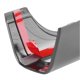 thumbnail image 4 of 5pcs/set Car Door Handle Inserts Cover Kit Exterior Decoration Fit for Jeep Wrangler JL JLU 2018 2019, 4 of 5