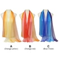 thumbnail image 3 of Guardurnaity Mujer Universal Seasons Gradient Shawl Moda Hombro Bufanda Bandana Bufandas Accesorio decorativo para fiesta informal Type9 NO9, 3 of 6