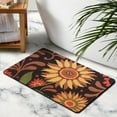 thumbnail image 3 of Chic & Colorful Modern Floral Area Rug - Non-Slip, 20x32 inch - Perfect Accent for Living Room, Bathroom Decor - Vintage Distressed Throw Rug for Stylish Flooring, 3 of 5