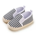 thumbnail image 2 of Otqutp Children Comfortable&nbsp;Sneakers Spring Summer Baby Toddler Shoes For Boys Girls Casual Shoes Lightweight Flat Sole Solid Color Stripes Slip On Shoes, 2 of 9