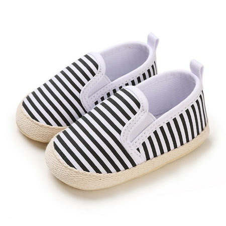 

Baby Shoes Girl Spring And Autumn Children Baby Toddler Shoes For Boys And Girls Casual Shoes Lightweight Flat Sole Solid Color Stripes Comfortable Slip On for Toddler Winter Warm 13