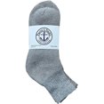 thumbnail image 4 of 36 Pairs Of Yacht & Smith Wholesale Bulk Womens Mid Ankle Socks, Cotton Sport Athletic Socks - Size 9-11 (Gray), 4 of 4