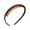 E, variant on opvise Women Headband Wave Shape Teeth Anti-slip Solid Color Elastic Hair-fixed Soft Edge Narrow Daily Hair Hoop Hair Accessory F