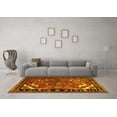 thumbnail image 3 of Ahgly Company Indoor Rectangle Persian Yellow Traditional Area Rugs, 6' x 9', 3 of 4