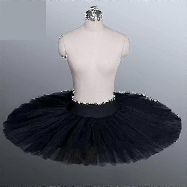 26-27 Professional Platter Tutu Black White Red Ballet Dance Costume For Women Tutu Ballet Adult Ballet Da-Good