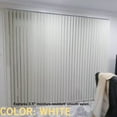 thumbnail image 6 of 59W x 48L" White 3-1/2" Deluxe Vertical Blind Room Darkening Vertical Blind Easy Installation for Patio Doors, Living Room & Bedroom  by LPS  Lowpricesupply, 6 of 7