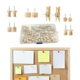 thumbnail image 4 of Chinchetas de madera perfecl 135 piezas manualidades con clips, 4 of 7