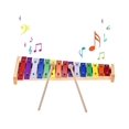 thumbnail image 1 of 15 Notes Wooden Xylophone Percussion Musical Instrument Educational Kids Toy, 1 of 5