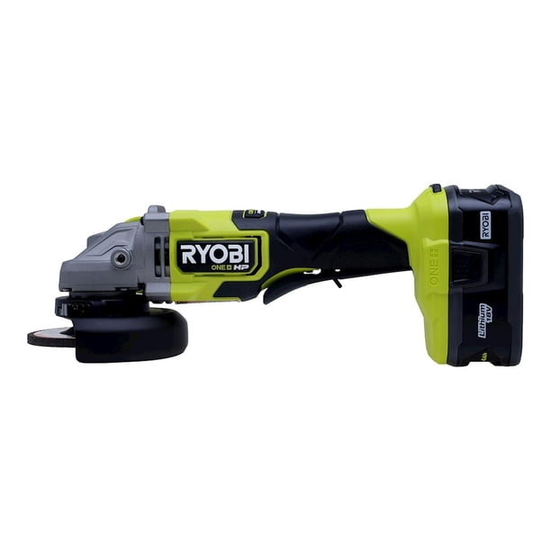 Kit Esmeriladora Angular Ryobi 4-1/2" 18V