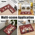 thumbnail image 2 of 2Pcs Kitchen Runner Mat Sets Chef Kitchen Mats for Restaurant Non Slip Waterproof Standing Kitchen Runner Mats 17\u201dx24\u201d+17\u201dx48\u201d, 2 of 6
