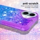 thumbnail image 3 of Funda para iPhone 16 Transparente con Brillos Carcasa Protectora Antigolpes con Glitter Brillante, 3 of 5