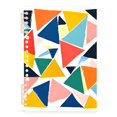 thumbnail image 7 of FORMRS 1-Subject Spiral Notebook 8" x 5" College Ruled 60 Refillable Sheet A5 Hard Cover, 2 Pack, Red Triangles, 7 of 7