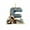 E, variant on Moocorvic 26 Letter Christmas Ornaments, Funny Gifts Construction Vehicles Personalized Christmas Tree Decoration(B)