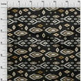 thumbnail image 3 of oneOone Cotton Silk Black Fabric Ikat Sewing Material Print Fabric By The Yard 42 Inch Wide, 3 of 4