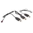 thumbnail image 2 of 3.7V battery usb charger sm-2p jst xh2.45 x5 for rc helicopter quadcopter toy, 2 of 13