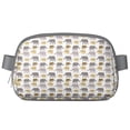 thumbnail image 1 of Elephant Print Belt Bag - Ethnic Tribal Pattern Design, Lightweight Hands-Free Running Waist Pack, 1 of 4