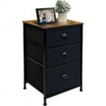 thumbnail image 5 of Sorbus  Nightstand with Top Shelf and 3 Drawers - Wood Farmhouse Décor Style, 5 of 5