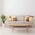 thumbnail image 5 of Ambesonne Throw Pillow Cover 4 Pack, , 18", Mustard and Pale Redwood, 5 of 7